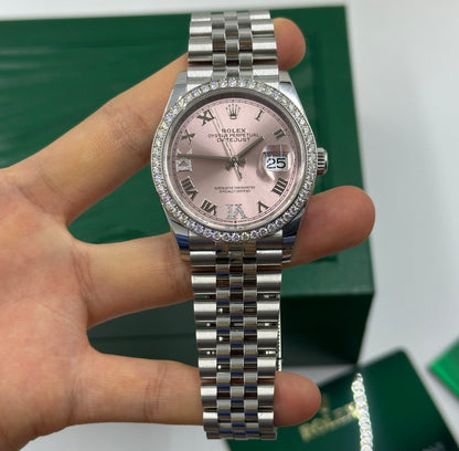 Rolex Datejust 36 126284 Pink VIIX Jubilee 2024
