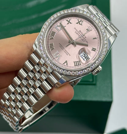 Rolex Datejust 36 126284 Pink VIIX Jubilee 2024