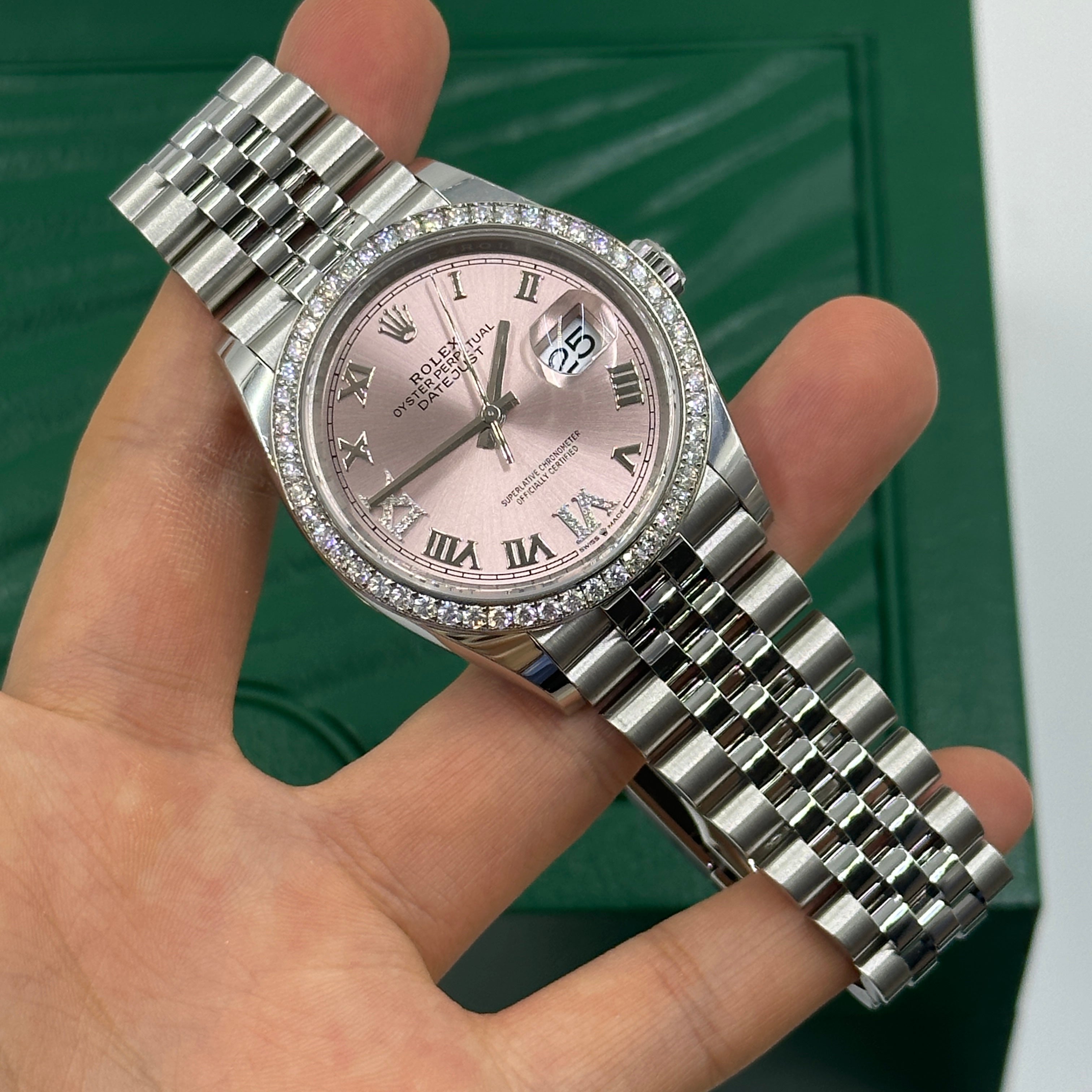 Rolex Datejust 36 126284 Pink VIIX Jubilee 2024