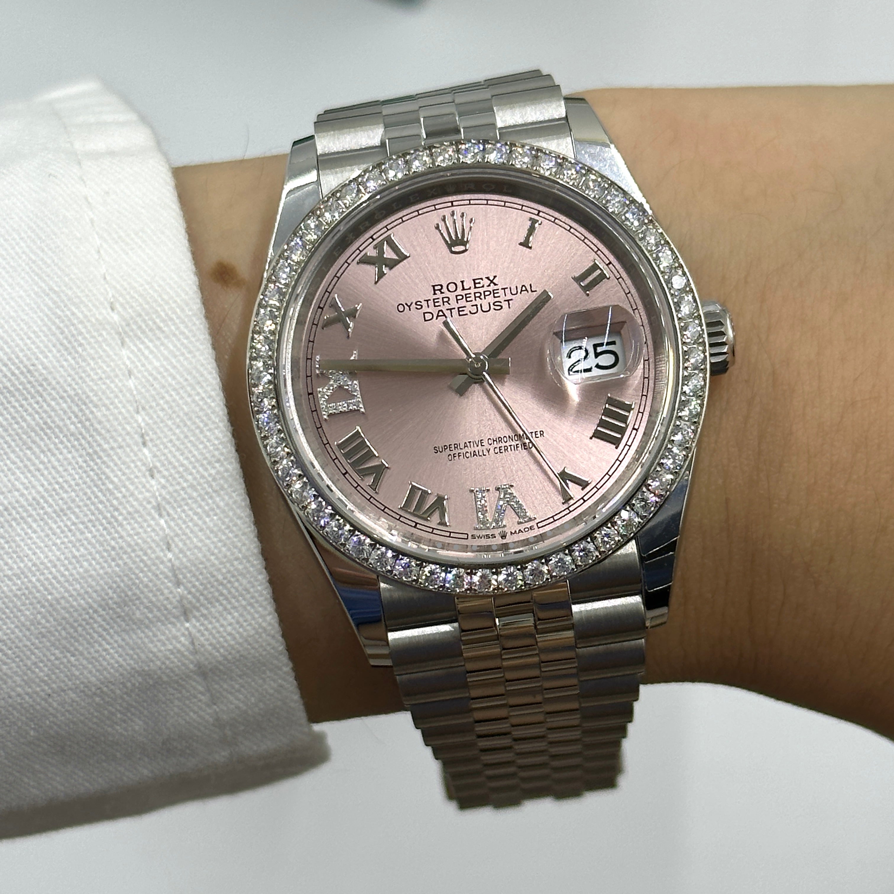 Rolex Datejust 36 126284 Pink VIIX Jubilee 2024