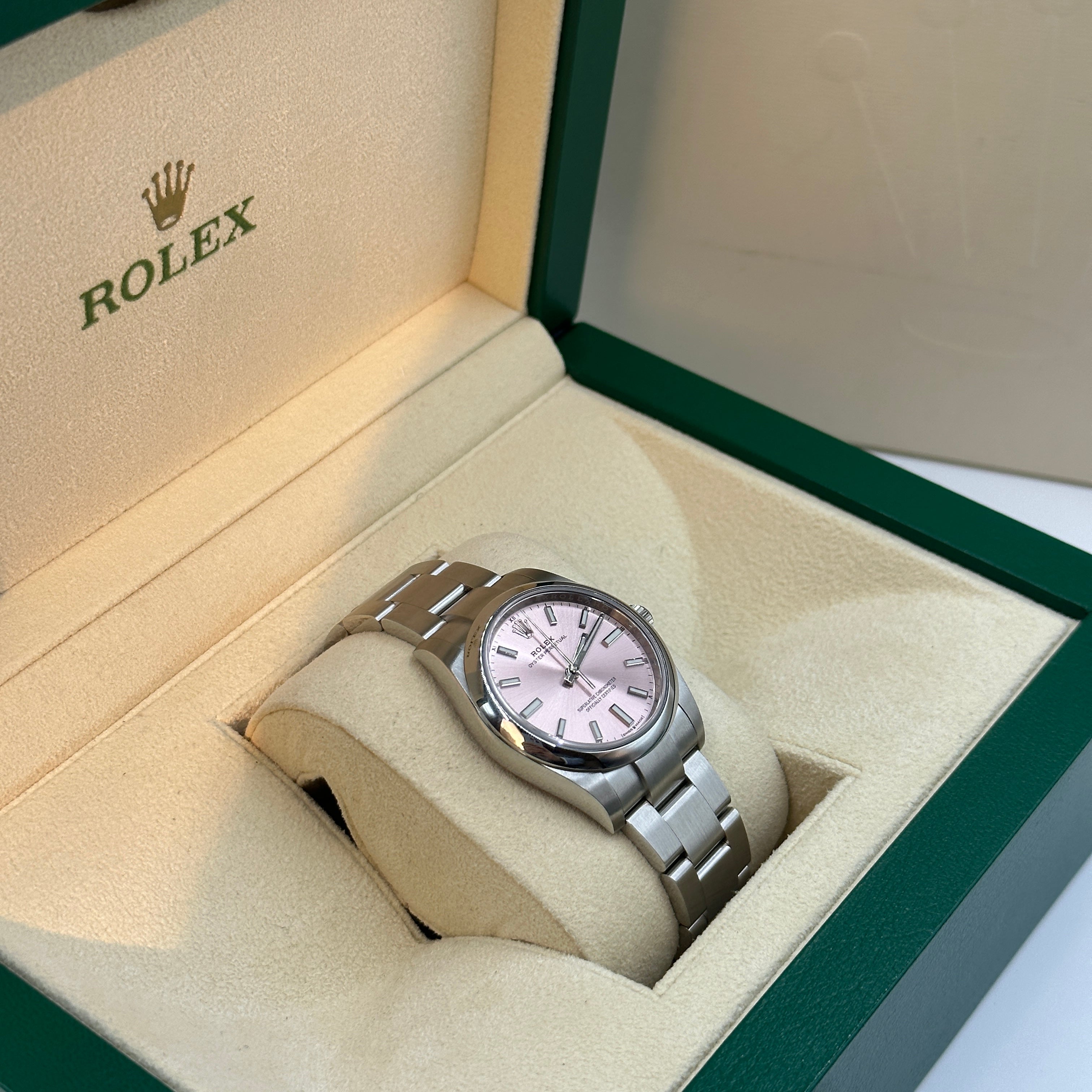 Rolex Oyster Perpetual 34 124200 Rosa 2025