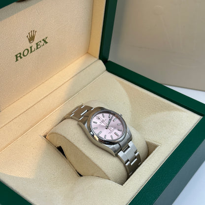 Rolex Oyster Perpetual 34 124200 Rosa 2025