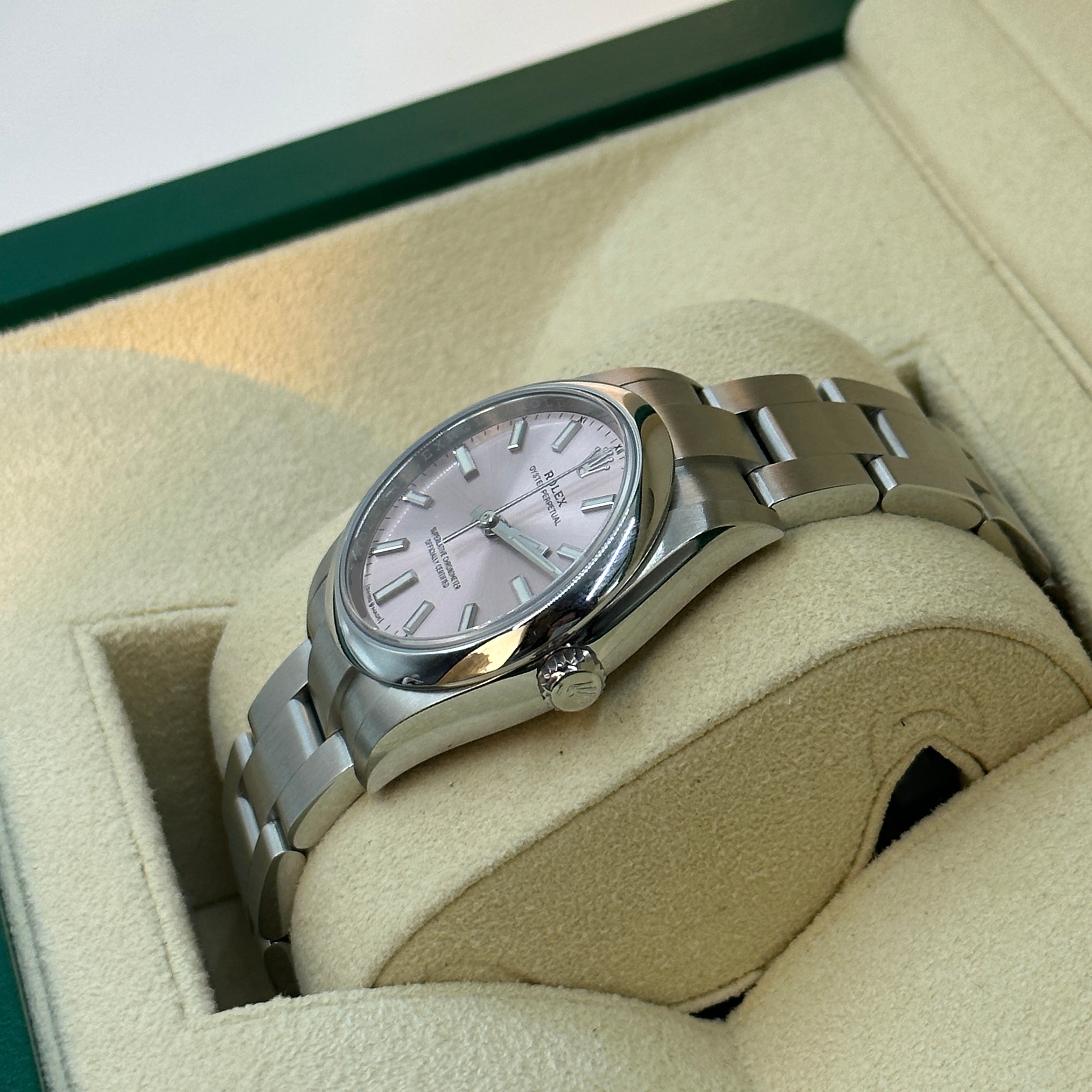 Rolex Oyster Perpetual 34 124200 Rosa 2025