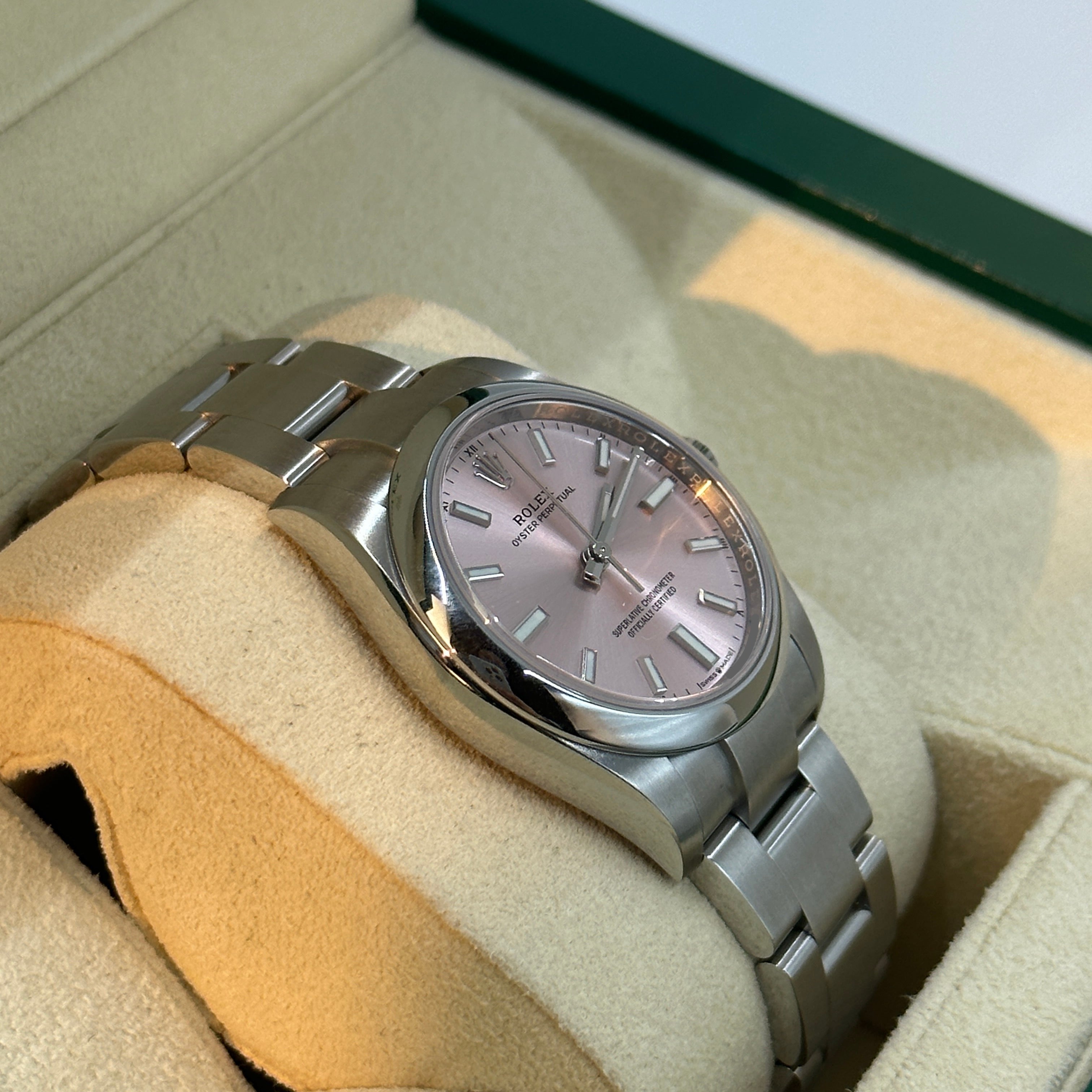 Rolex Oyster Perpetual 34 124200 Rosa 2025