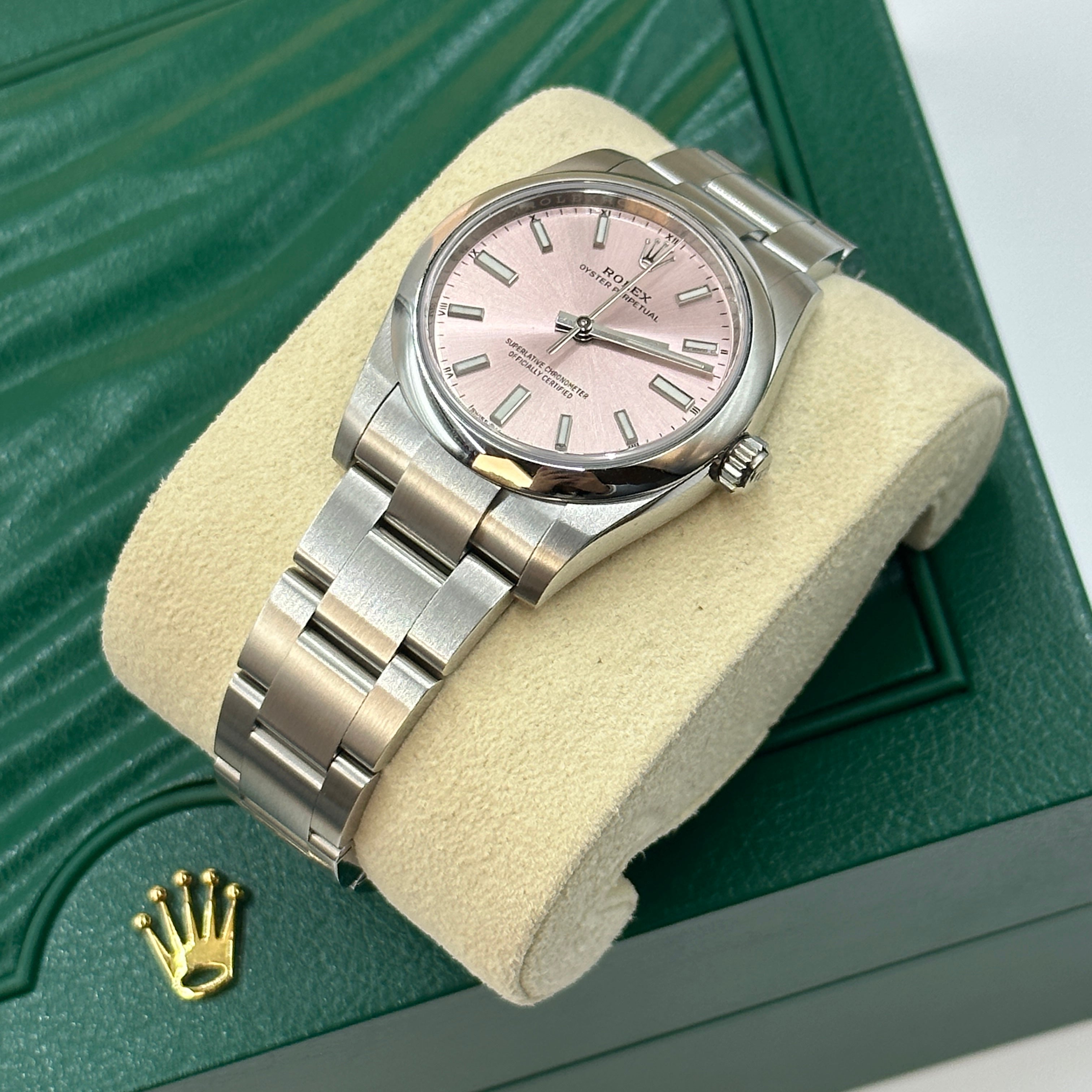 Rolex Oyster Perpetual 34 124200 Rosa 2025