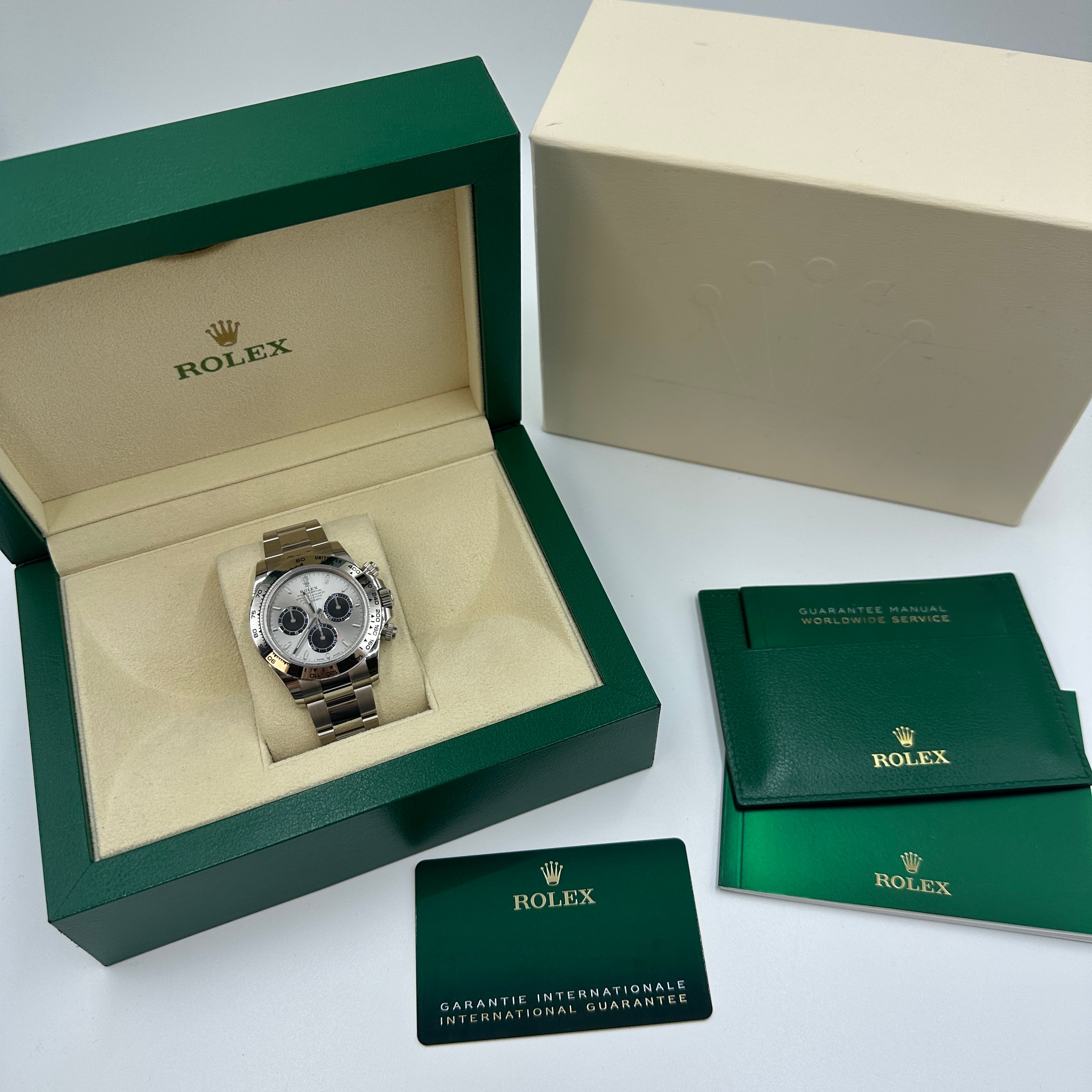 Rolex Cosmograph Daytona 126509 Stahl und leuchtendes Schwarz