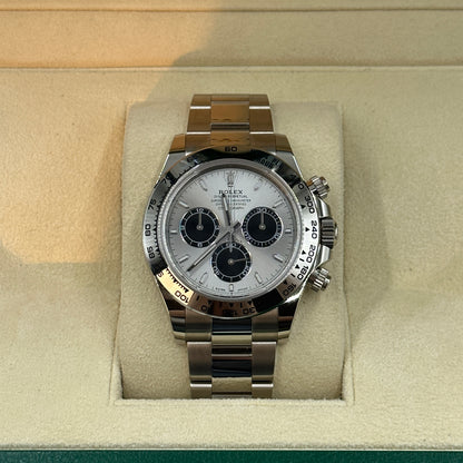 Rolex Cosmograph Daytona 126509 Stahl und leuchtendes Schwarz