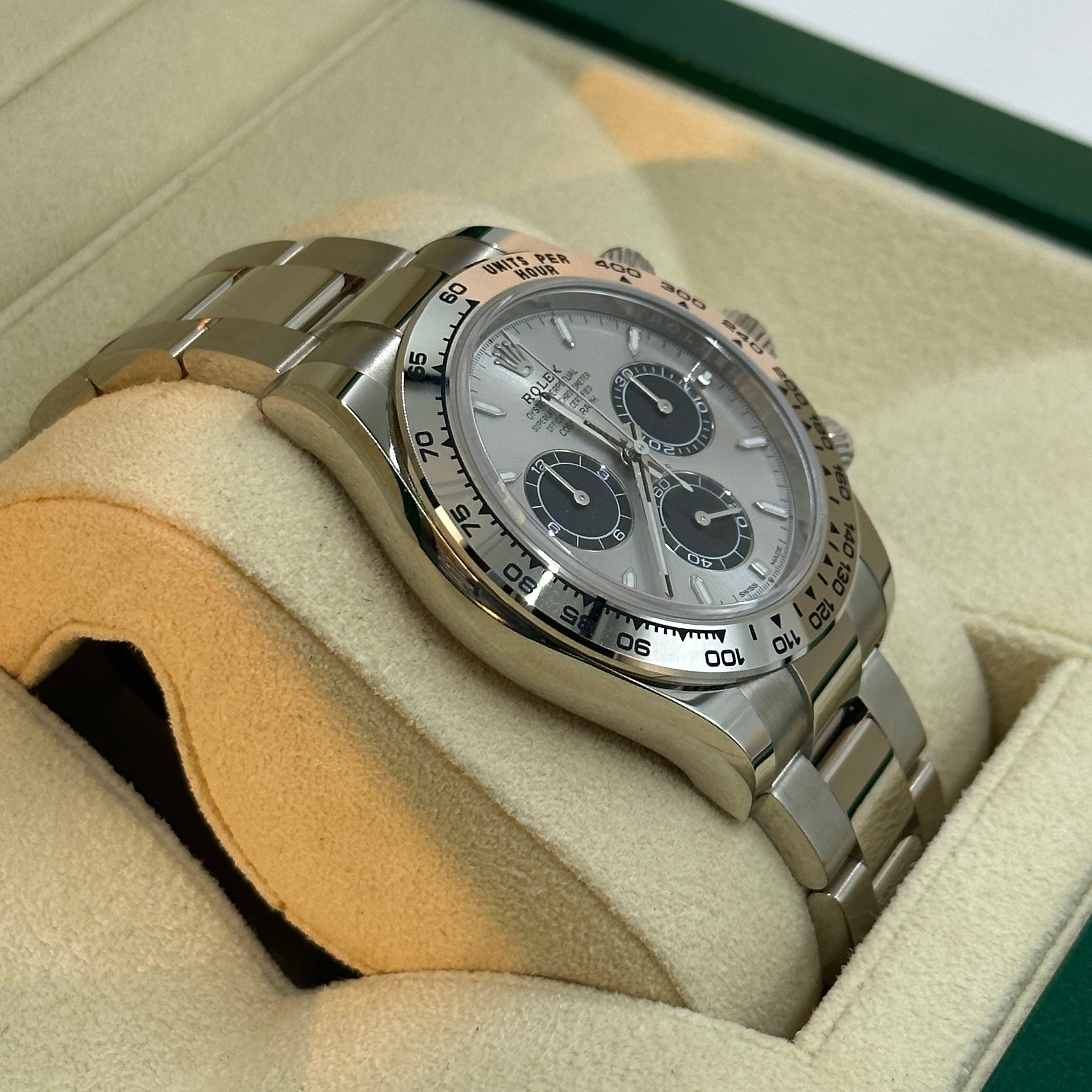 Rolex Cosmograph Daytona 126509 Stahl und leuchtendes Schwarz