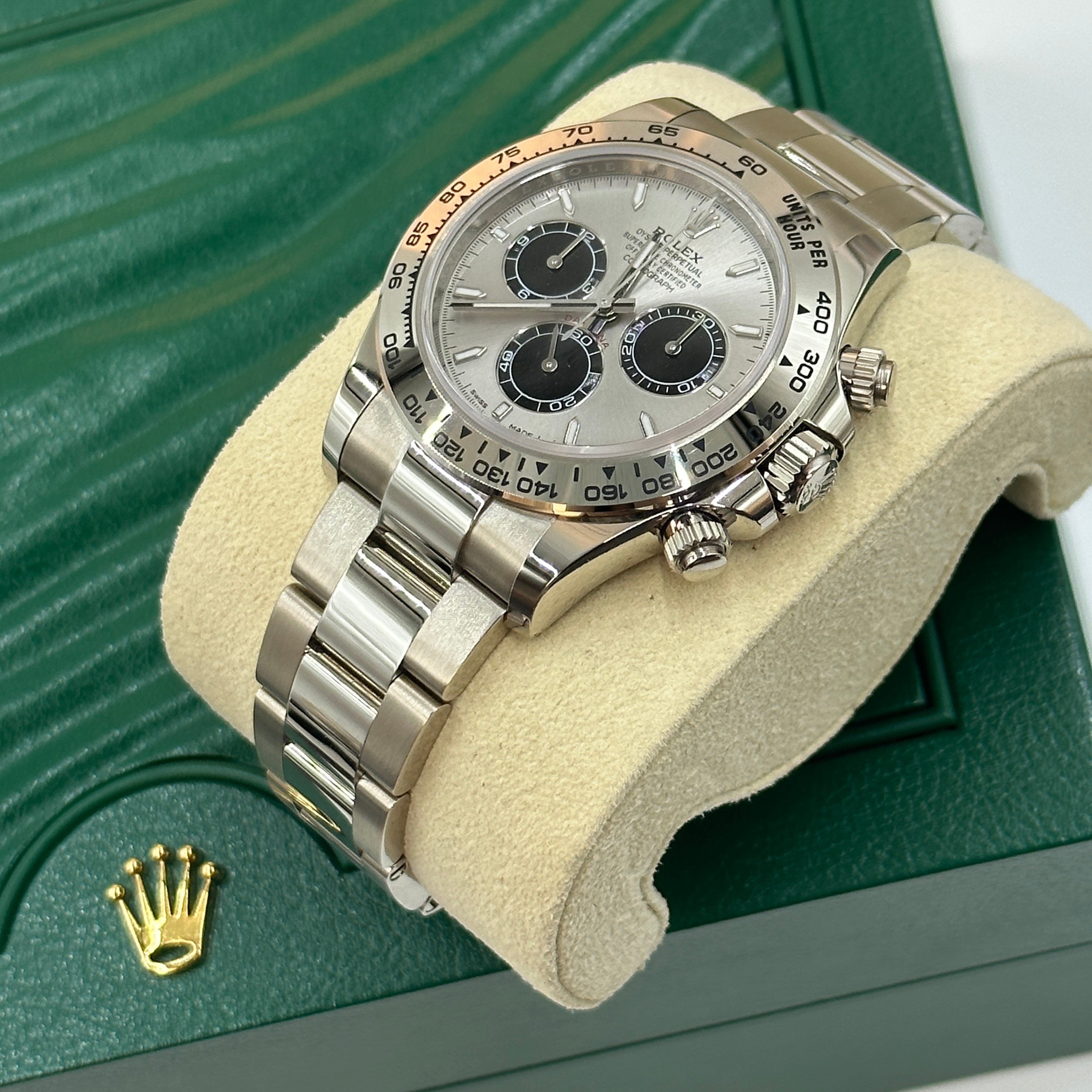 Rolex Cosmograph Daytona 126509 Stahl und leuchtendes Schwarz