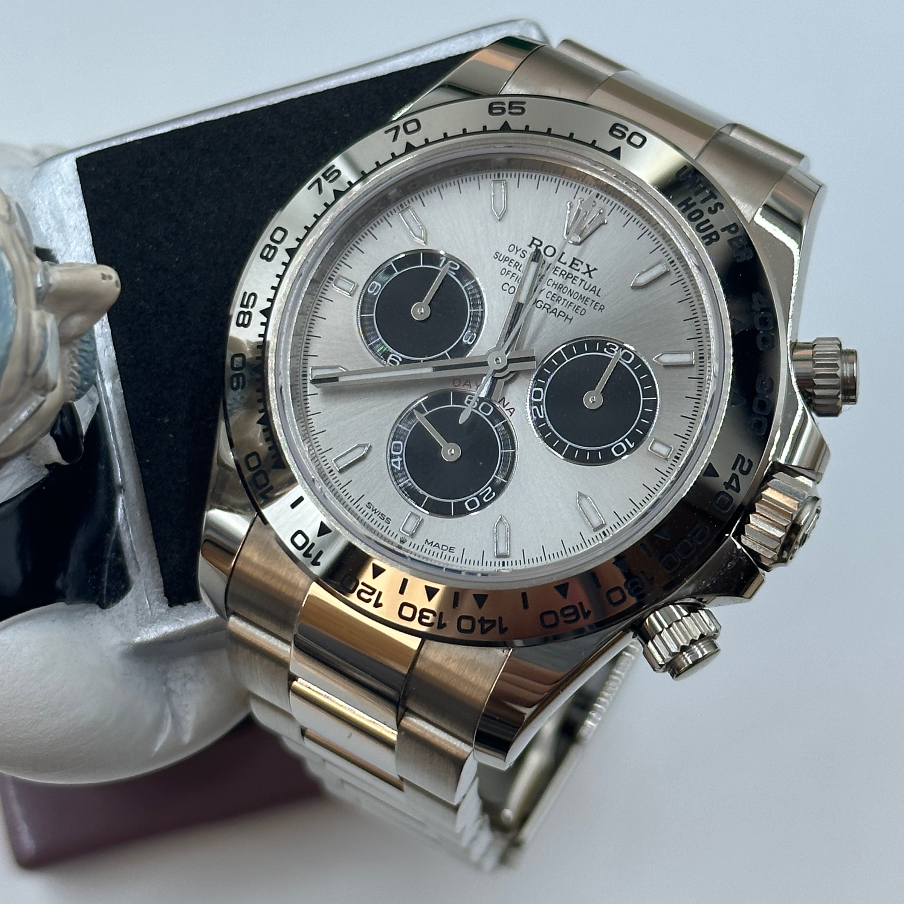 Rolex Cosmograph Daytona 126509 Stahl und leuchtendes Schwarz