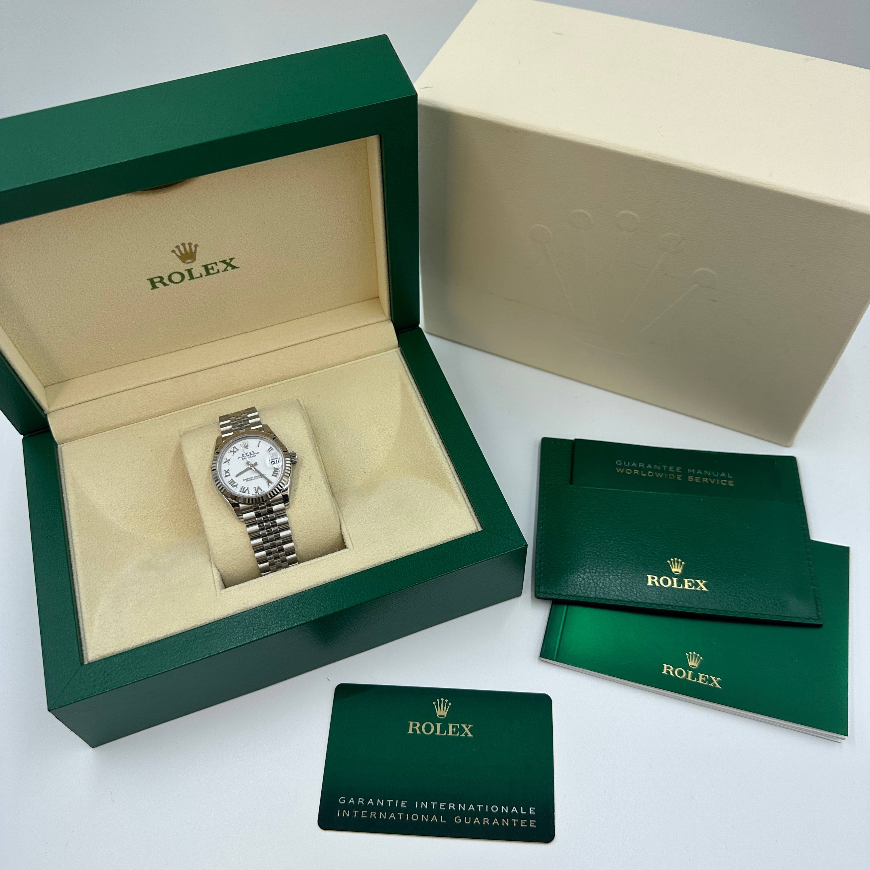 Rolex Datejust 31 278274 Weißes römisches Jubiläum 2025