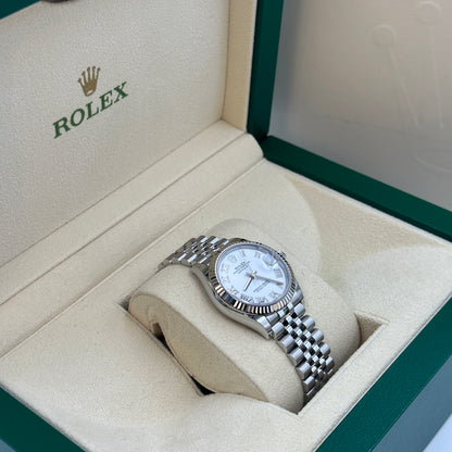Rolex Datejust 31 278274 Weißes römisches Jubiläum 2025