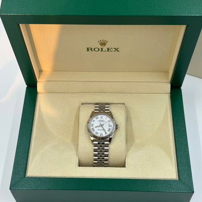 Rolex Datejust 31 278274 Weißes römisches Jubiläum 2025
