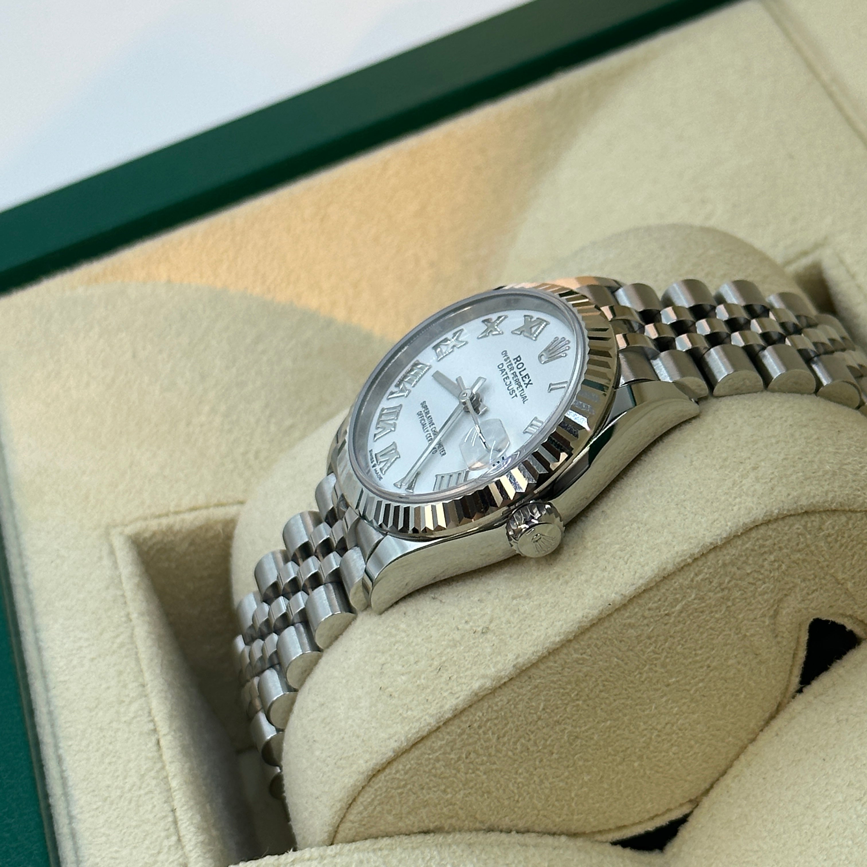 Rolex Datejust 31 278274 Weißes römisches Jubiläum 2025
