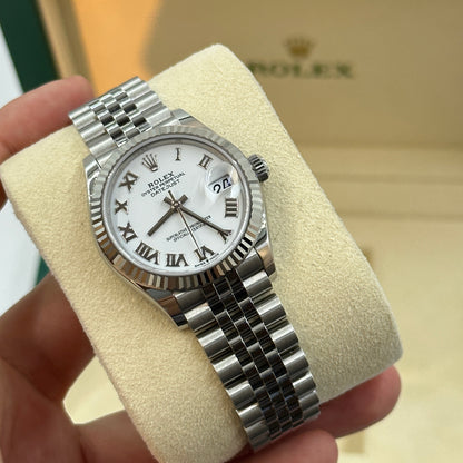 Rolex Datejust 31 278274 Weißes römisches Jubiläum 2025