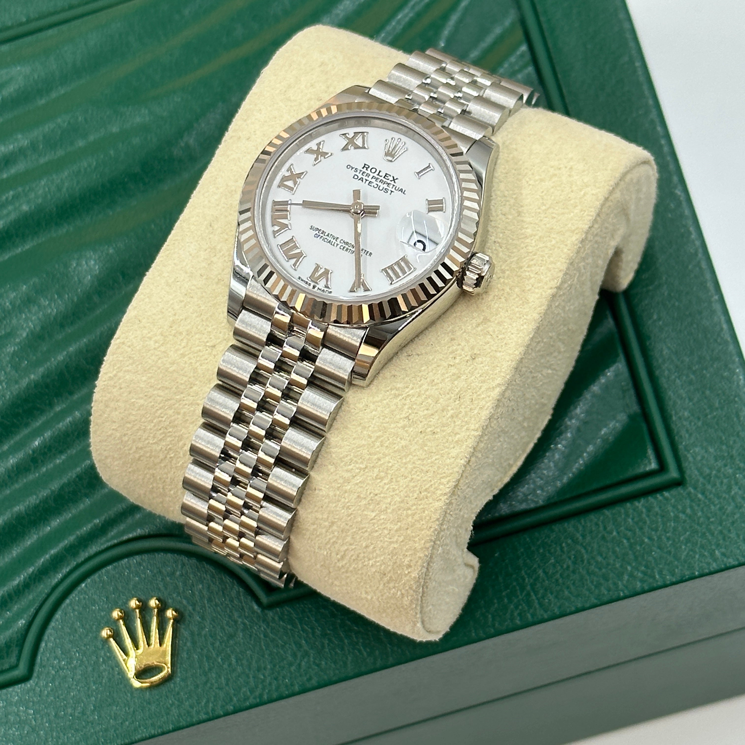 Rolex Datejust 31 278274 Weißes römisches Jubiläum 2025