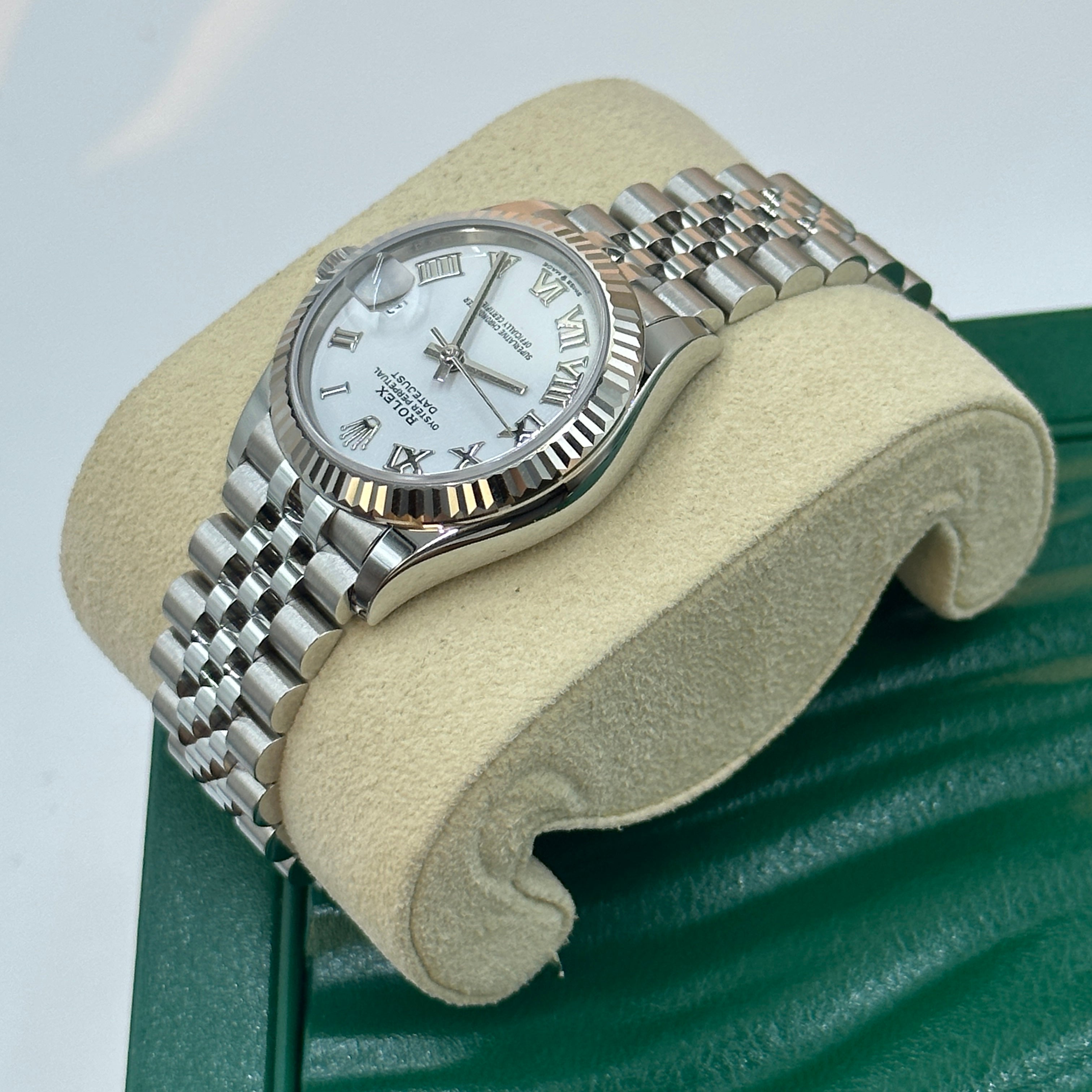 Rolex Datejust 31 278274 Weißes römisches Jubiläum 2025