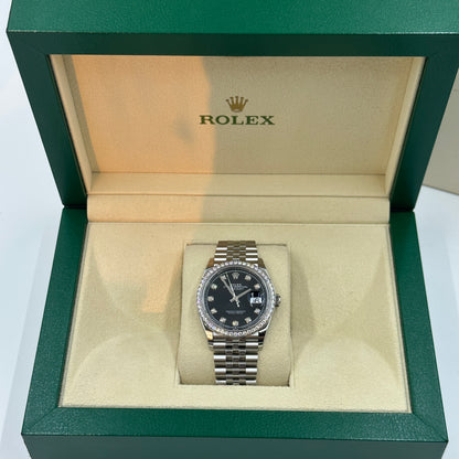 Rolex Datejust 36 126284RBR G Black Jubilee 2025