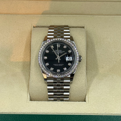 Rolex Datejust 36 126284RBR G Black Jubilee 2024