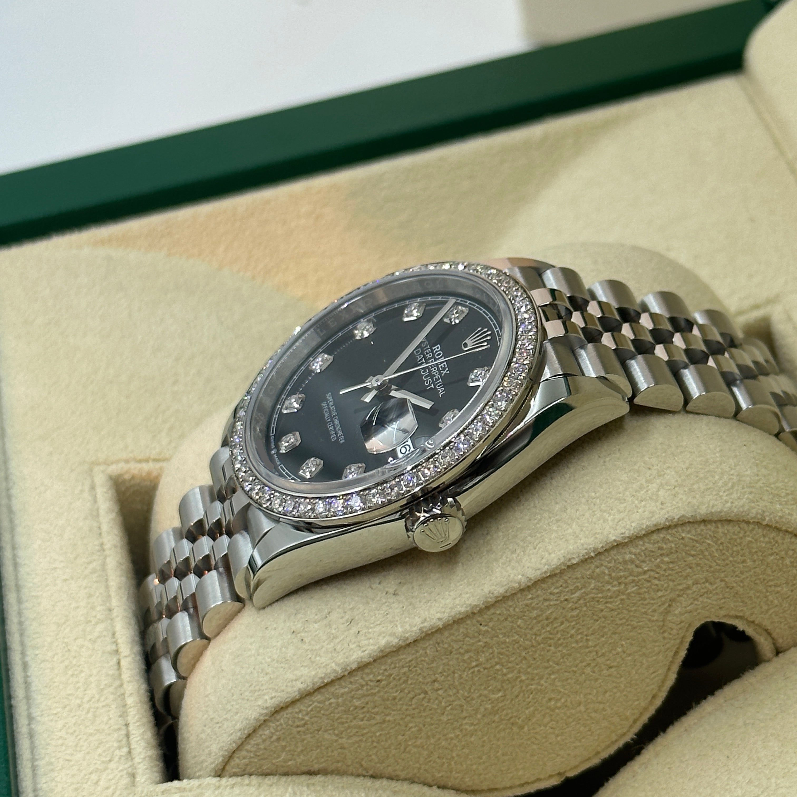 Rolex Datejust 36 126284RBR G Black Jubilee 2024