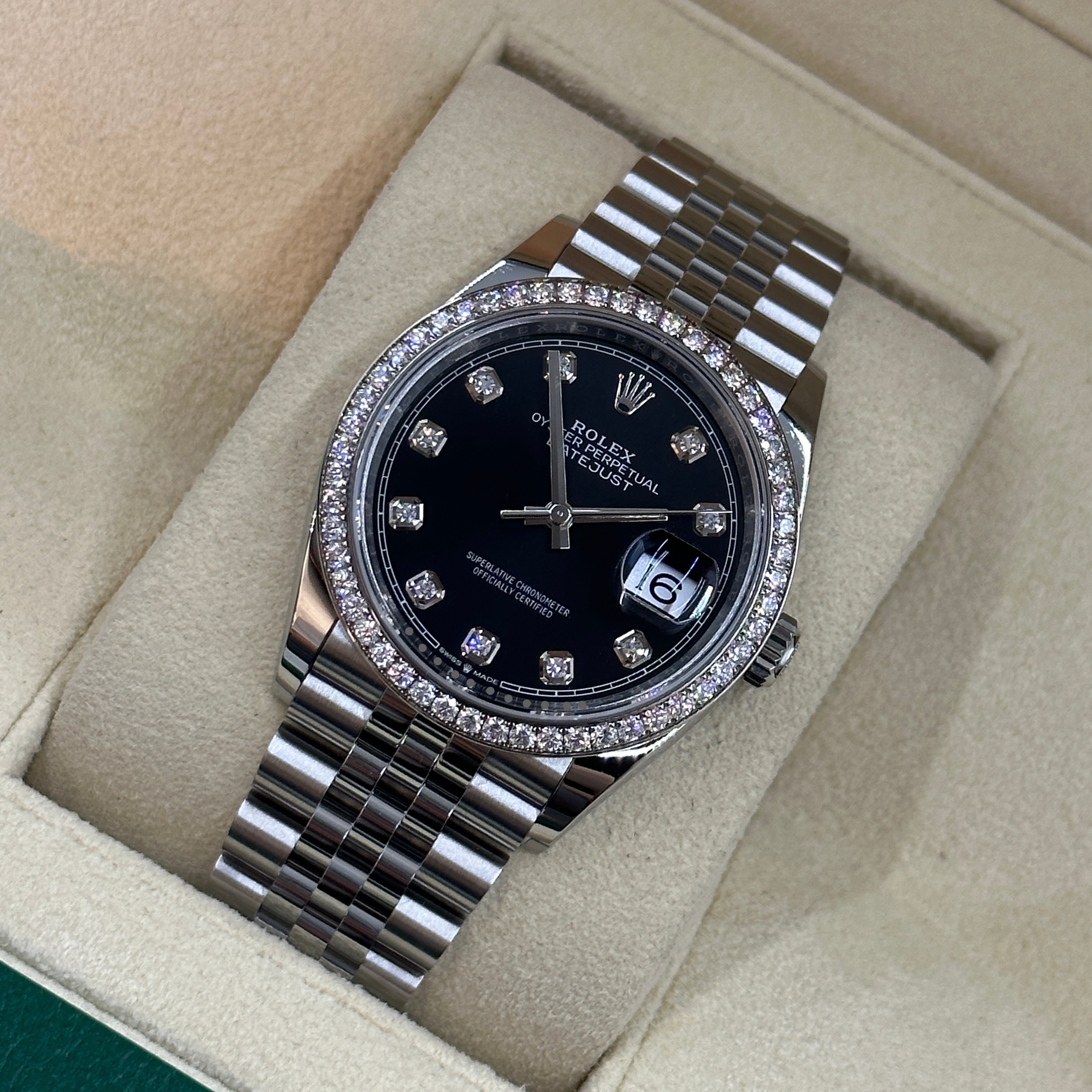 Rolex Datejust 36 126284RBR G Black Jubilee 2024
