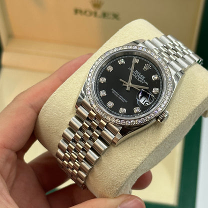 Rolex Datejust 36 126284RBR G Black Jubilee 2025