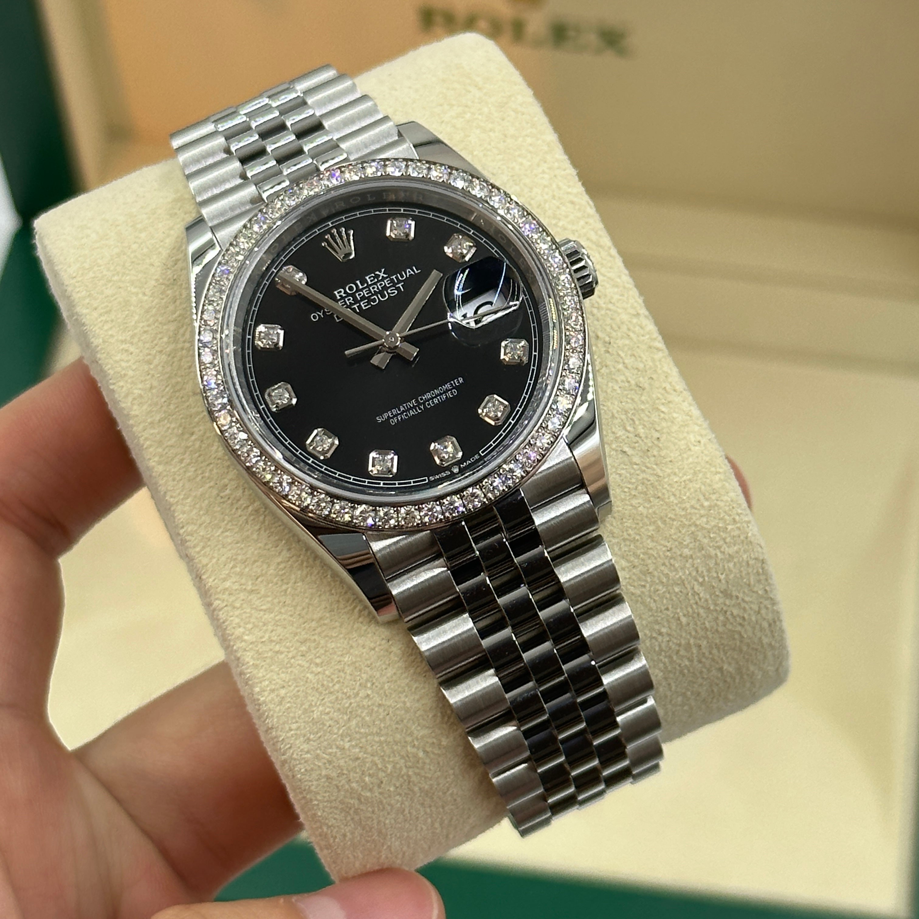 Rolex Datejust 36 126284RBR G Black Jubilee 2024