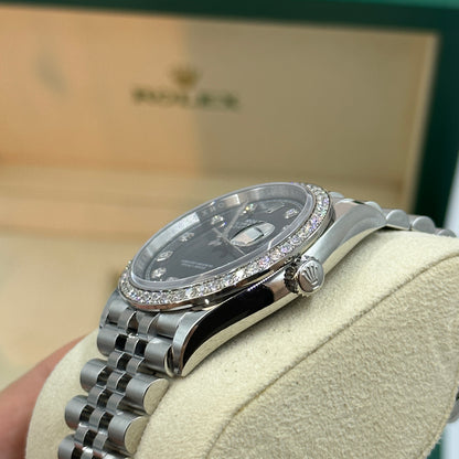 Rolex Datejust 36 126284RBR G Black Jubilee 2024