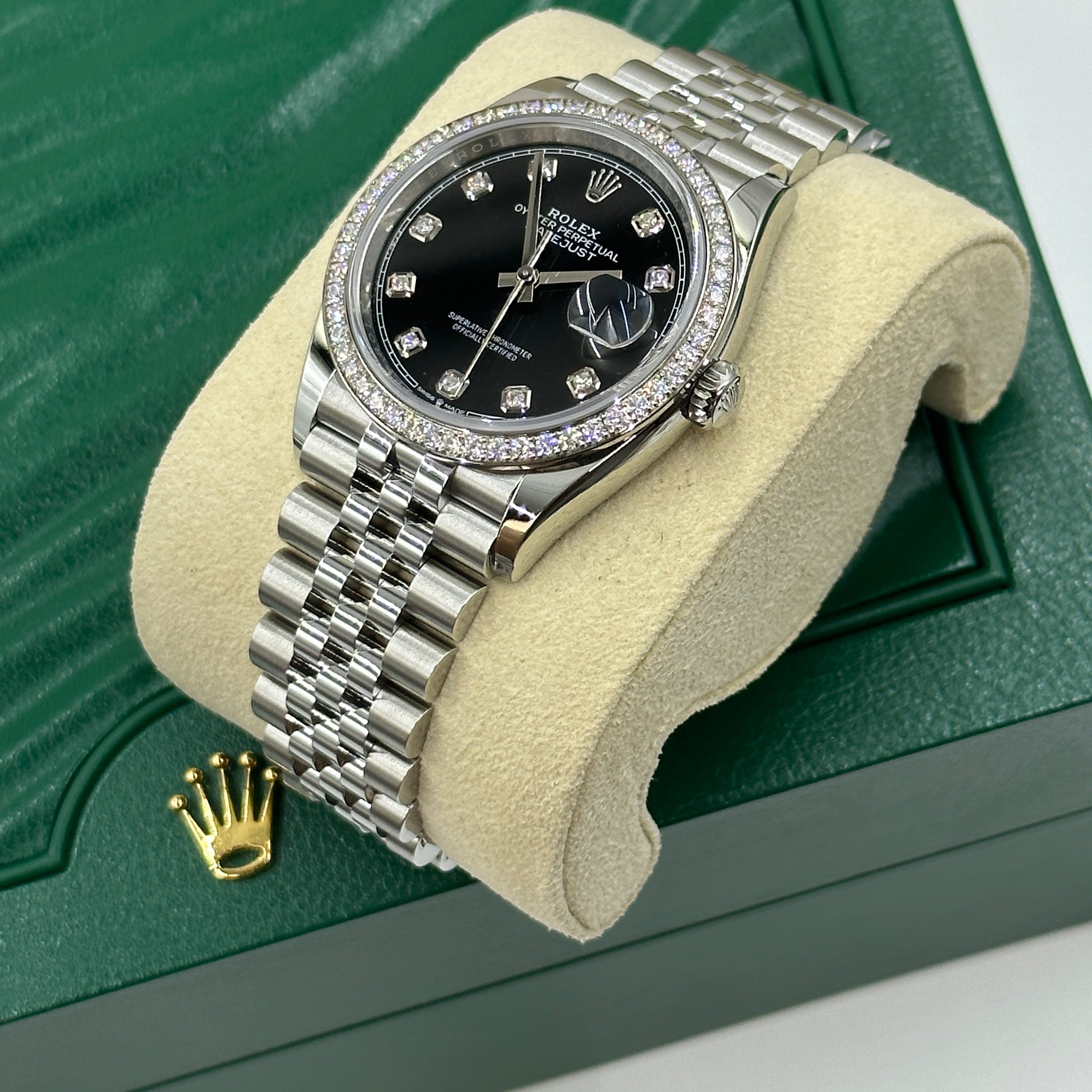 Rolex Datejust 36 126284RBR G Black Jubilee 2024