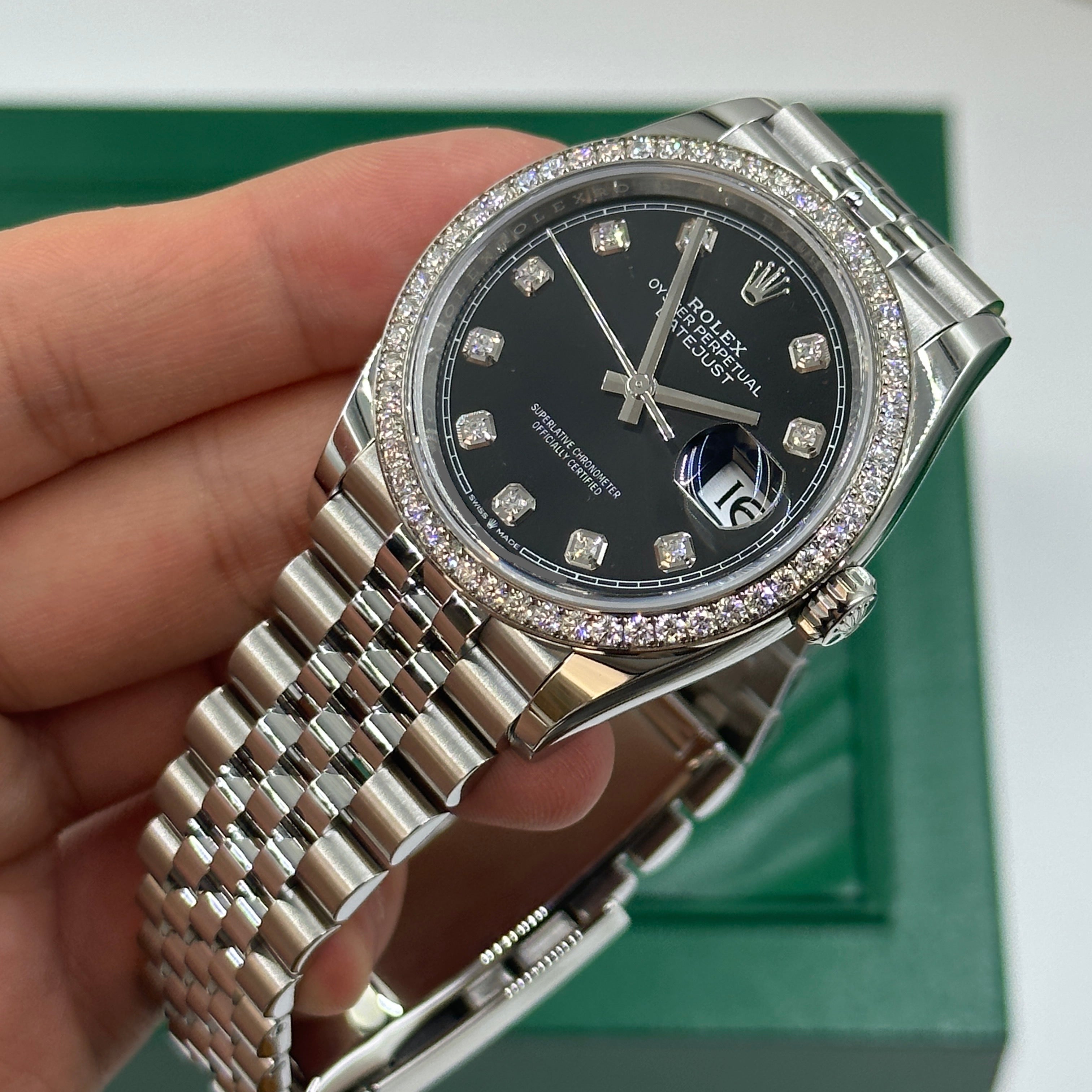 Rolex Datejust 36 126284RBR G Black Jubilee 2024
