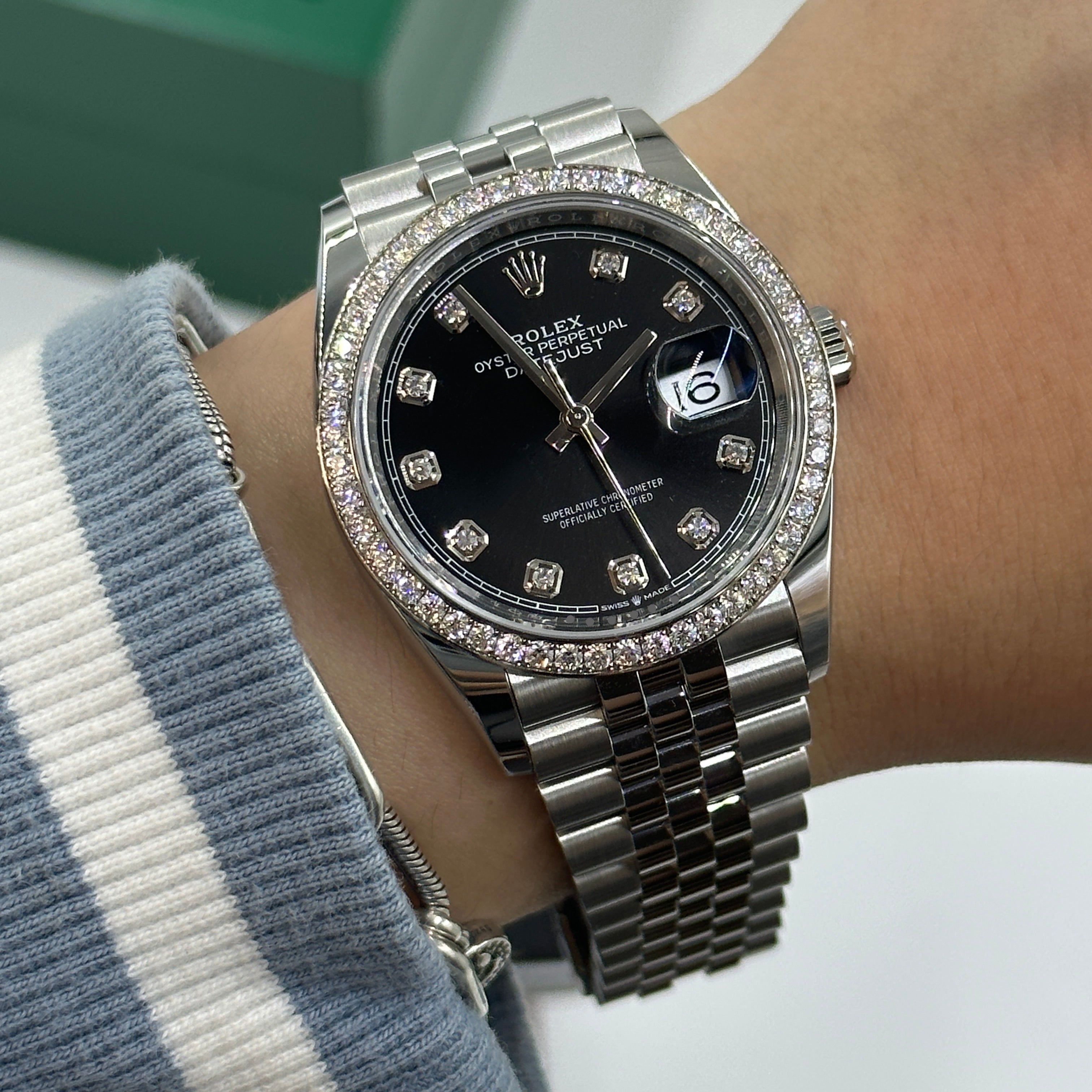 Rolex Datejust 36 126284RBR G Black Jubilee 2024