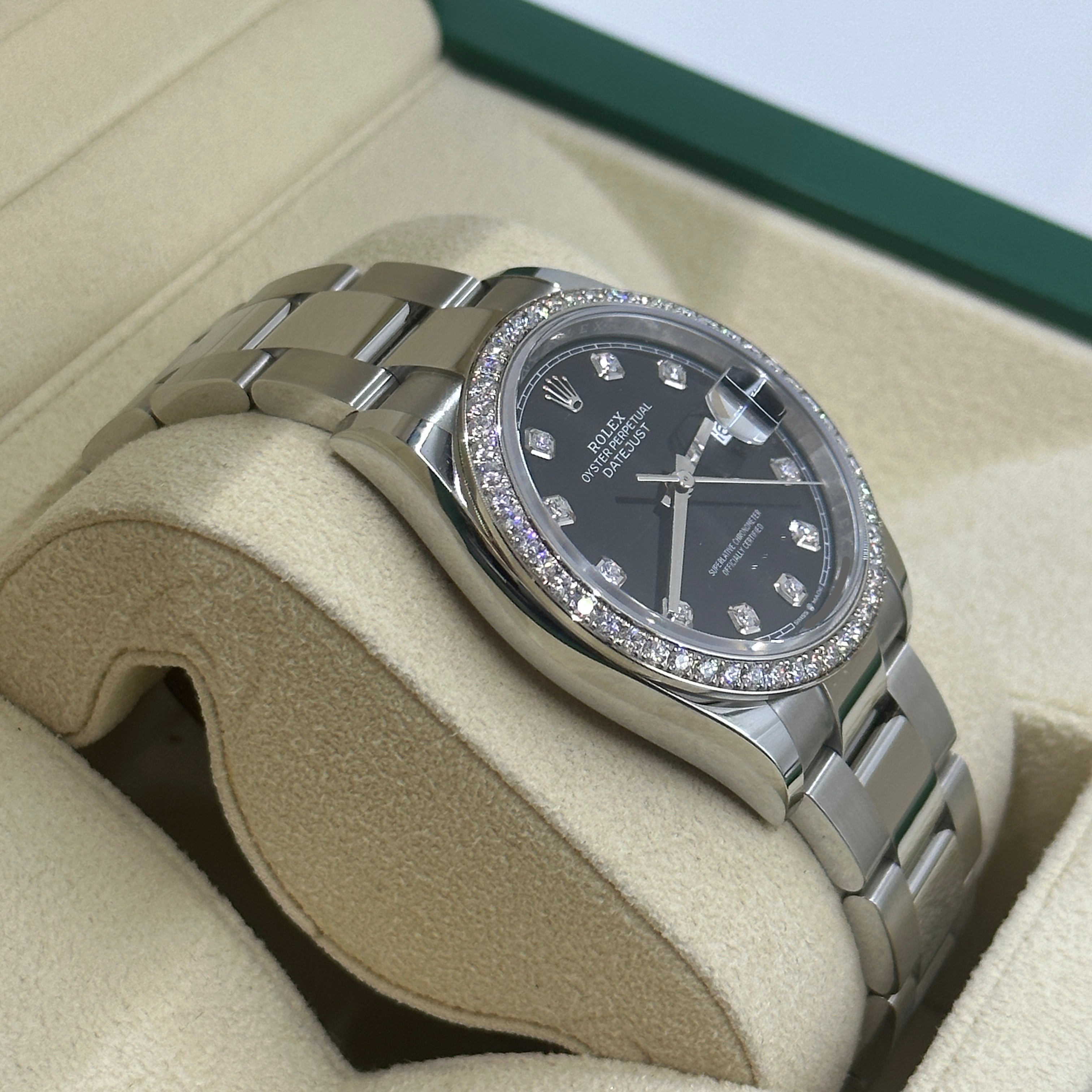 Rolex Datejust 36 126284RBR G Black Oyster 2024