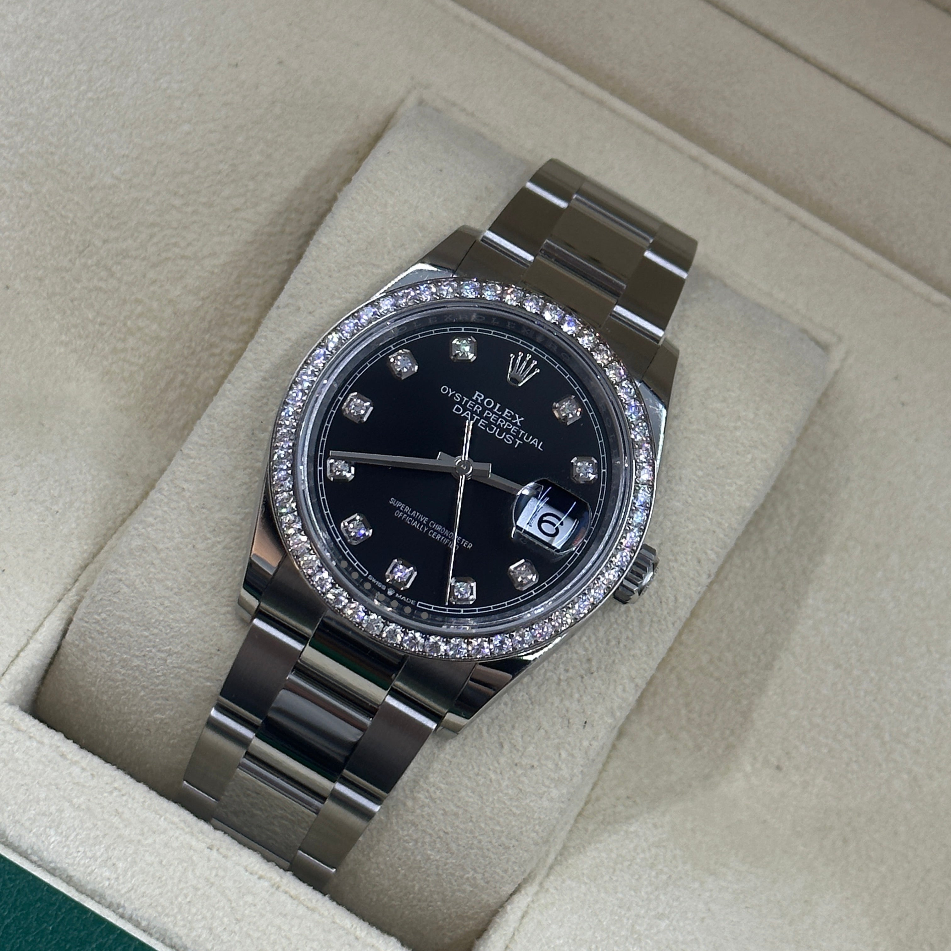 Rolex Datejust 36 126284RBR G Black Oyster 2024