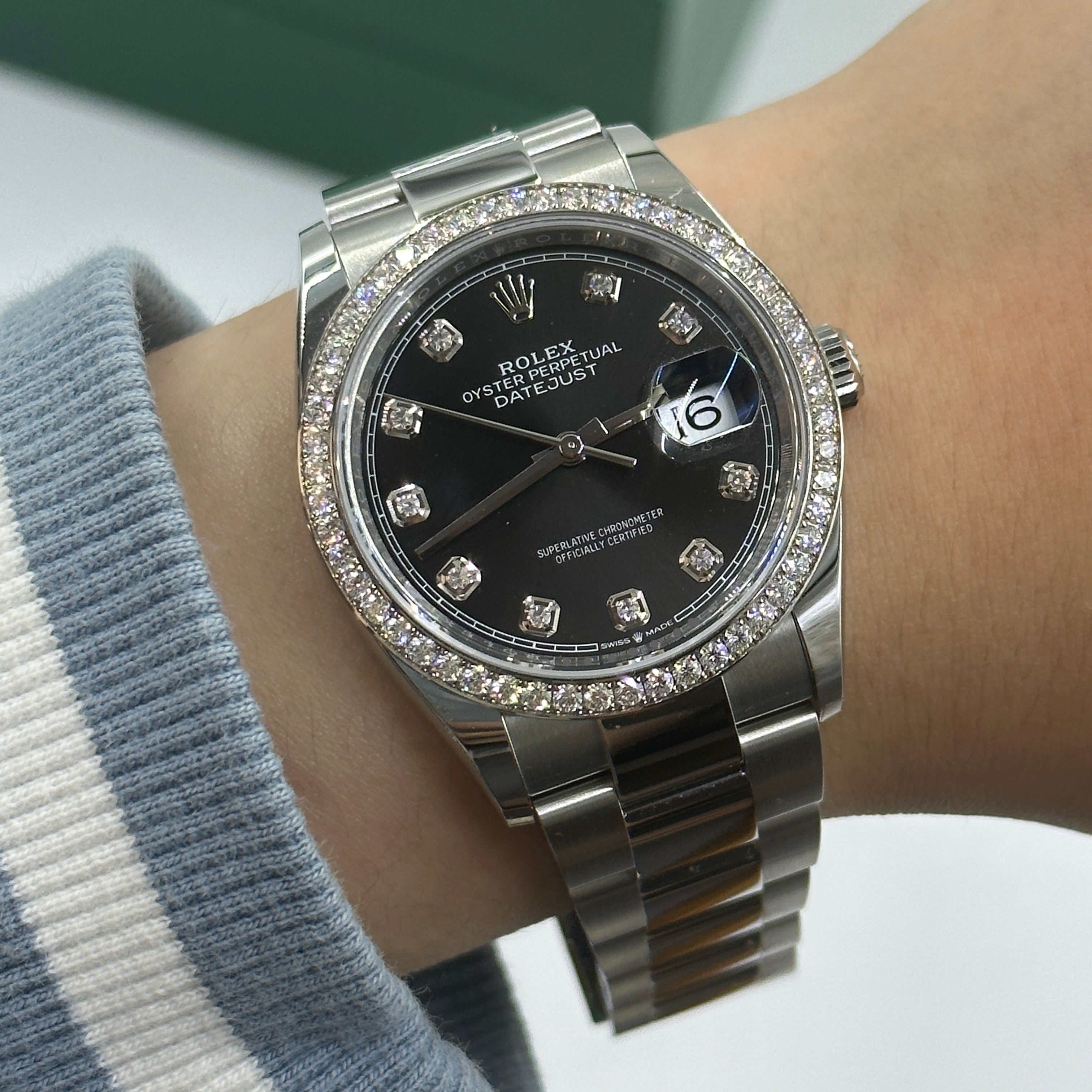 Rolex Datejust 36 126284RBR G Black Oyster 2024