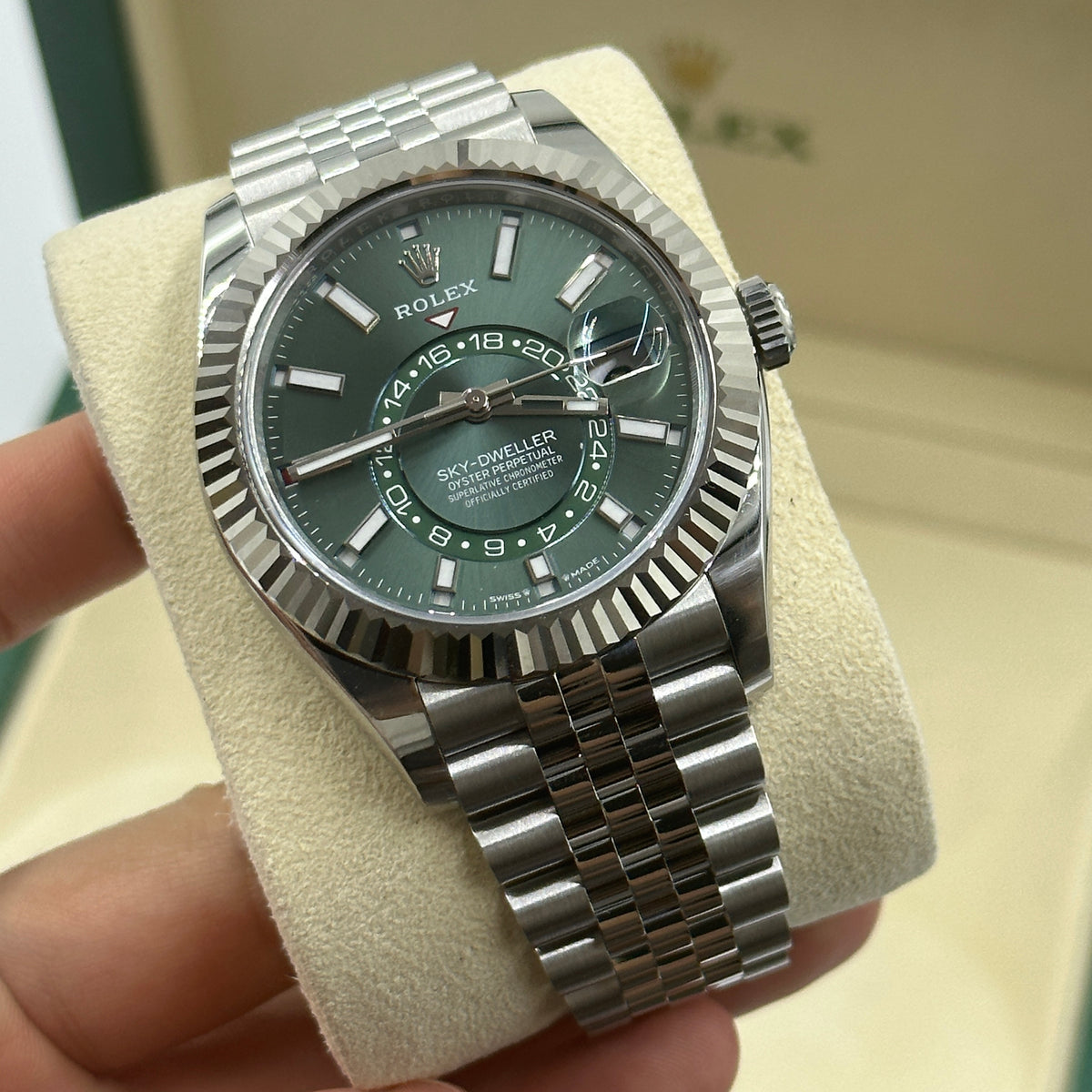 Rolex Sky-Dweller 336934 Green Jubilee 2026