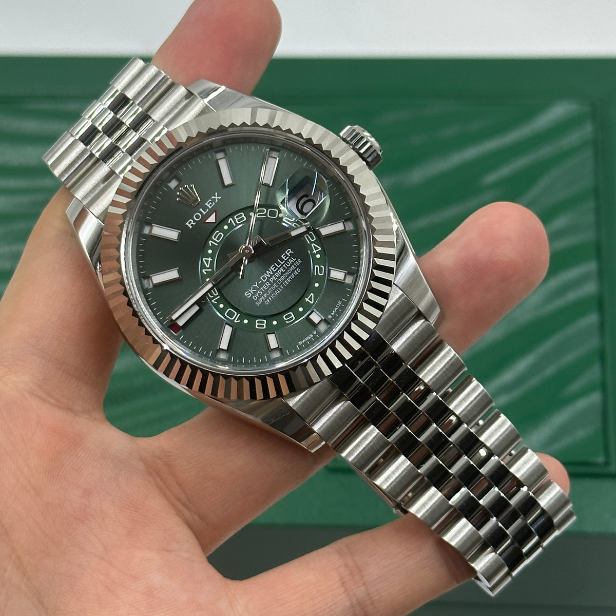 Rolex Sky-Dweller 336934 Green Jubilee 2026