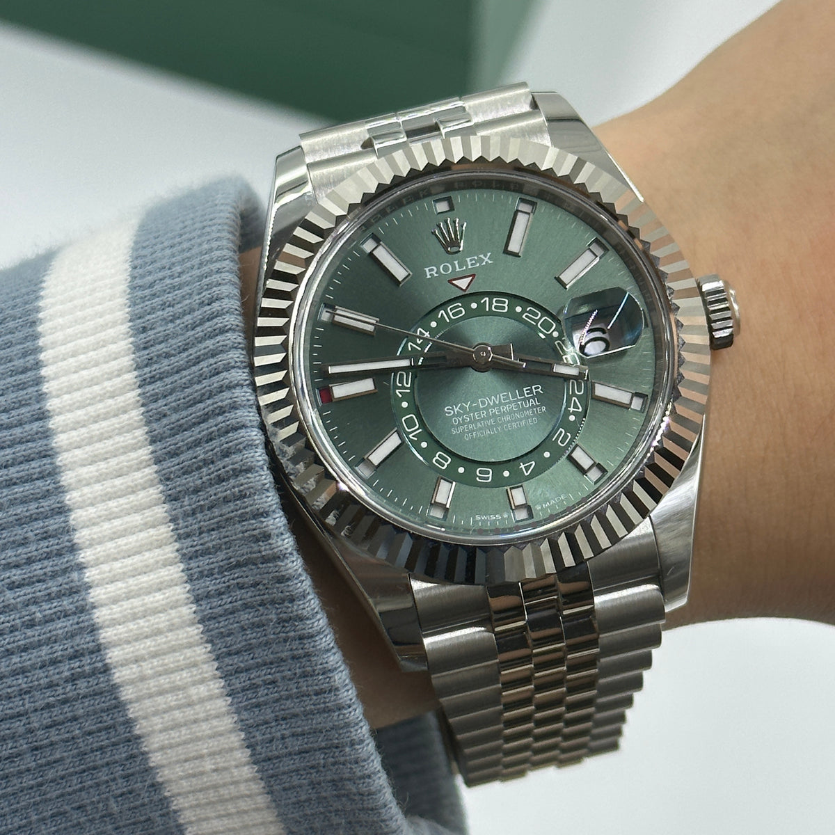 Rolex Sky-Dweller 336934 Green Jubilee 2026