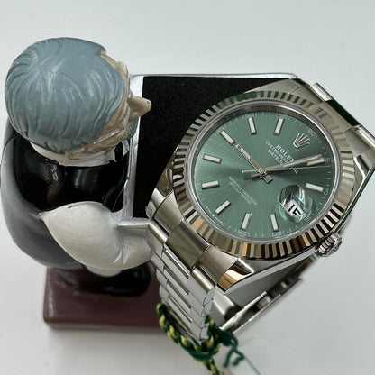 Rolex Datejust 41 126334 Mintgrüner Index Oyster 2025