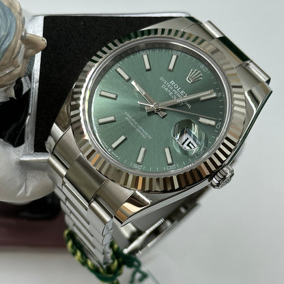 Rolex Datejust 41 126334 Mintgrüner Index Oyster 2025