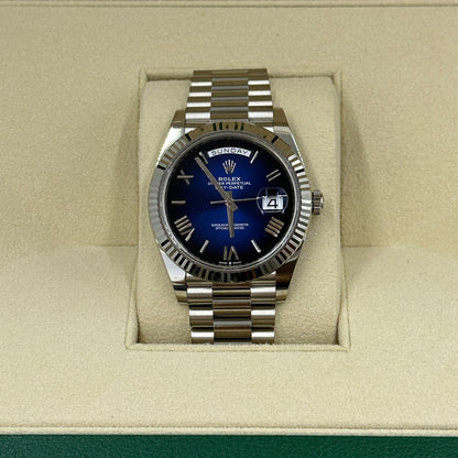 Rolex Day-Date 40 228239 Blue Roman Dial /ombré blue 2026