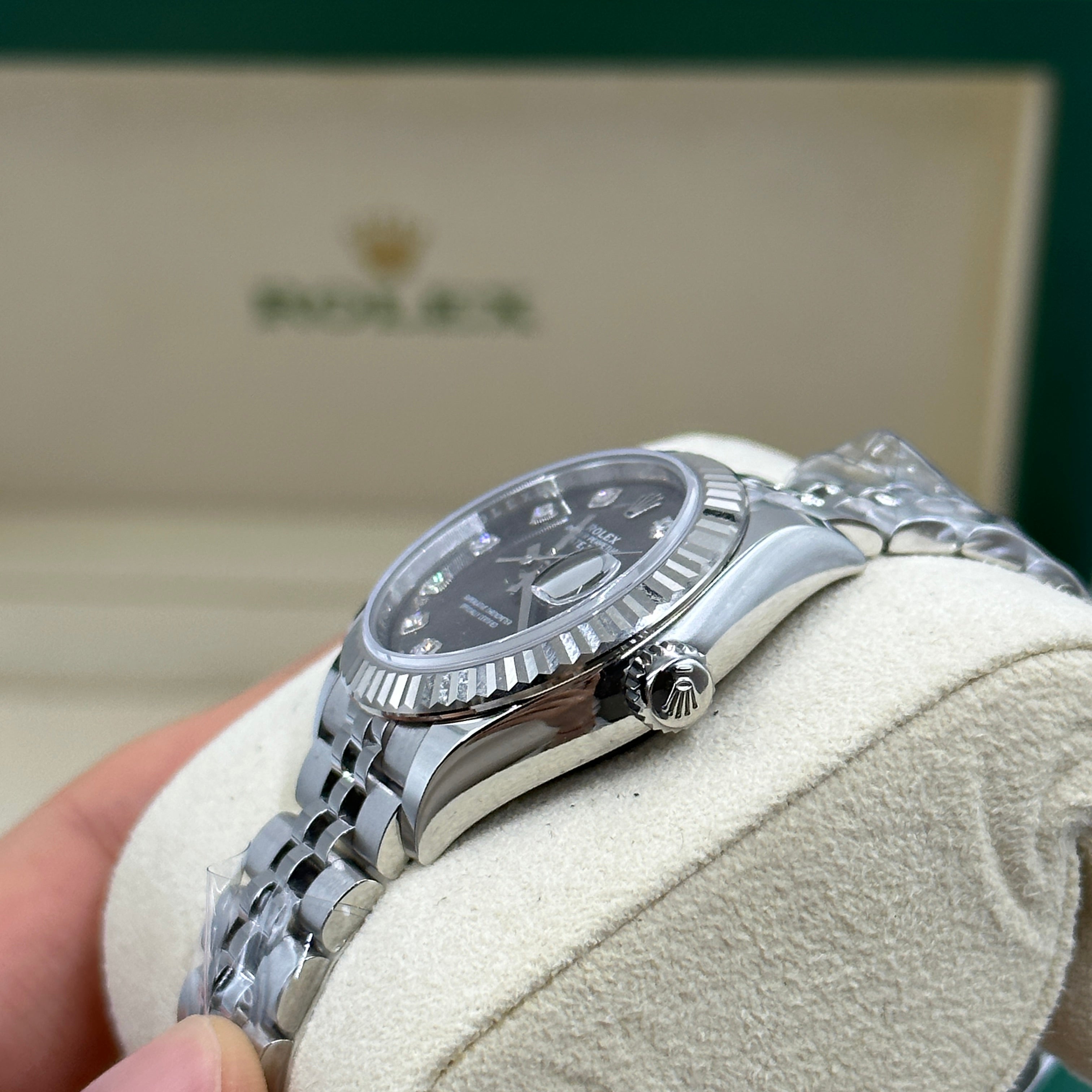 Rolex Lady-Datejust 28mm 279174G GREY JUB