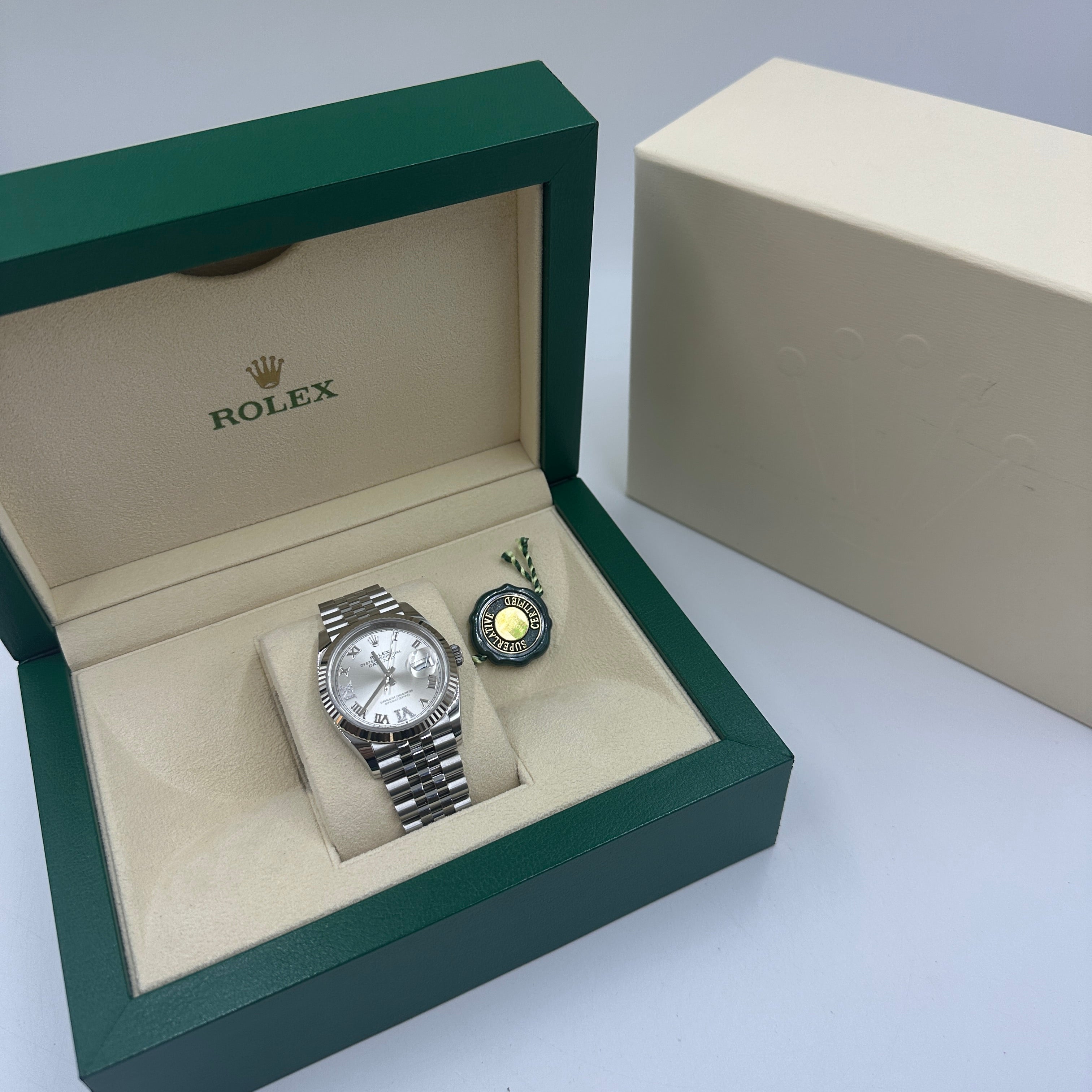 Rolex Datejust 36 126234 Silber VIIX Jubiläum 2025