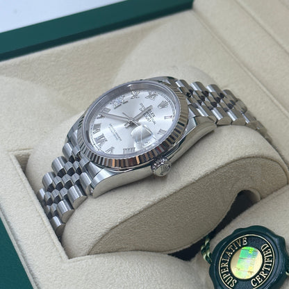 Rolex Datejust 36 126234 Silber VIIX Jubiläum 2025