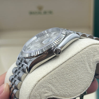 Rolex Datejust 36 126234 Silber VIIX Jubiläum 2025