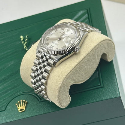 Rolex Datejust 36 126234 Silber VIIX Jubiläum 2025