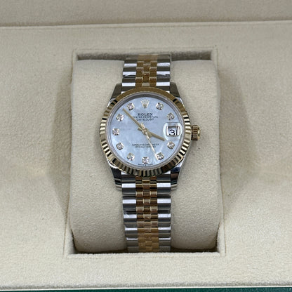 Rolex Datejust 31 278273NG White Jubilee 2025