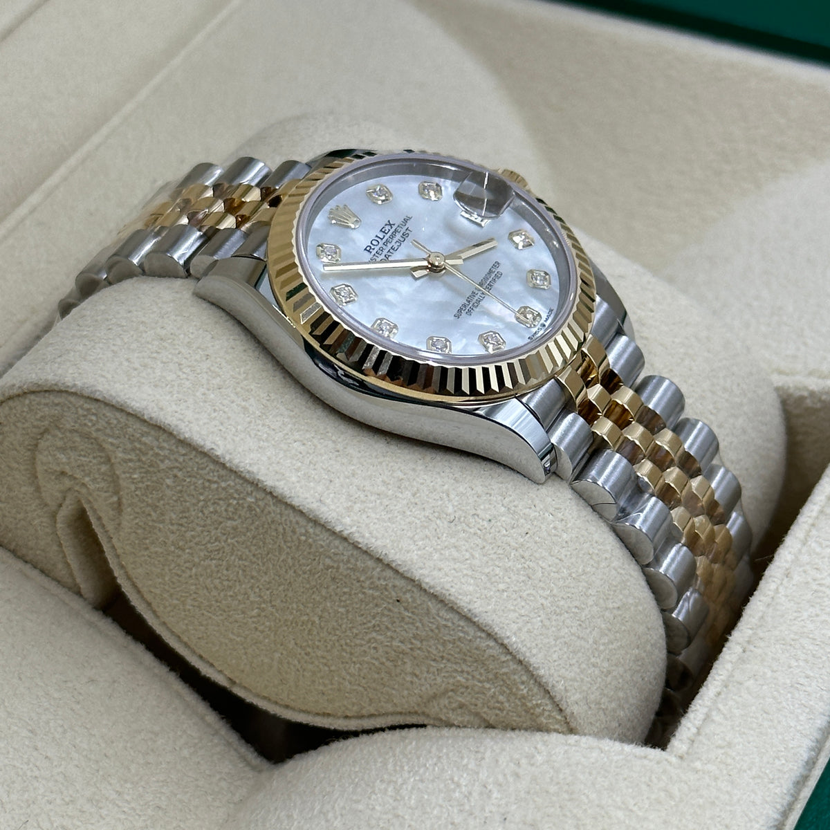 Rolex Datejust 31 278273NG White Jubilee 2026