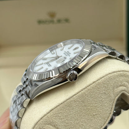 Rolex Datejust 41 126334 Weißer Index Jubilee 2025