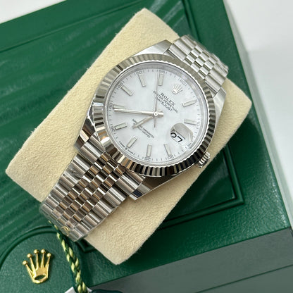 Rolex Datejust 41 126334 Weißer Index Jubilee 2025