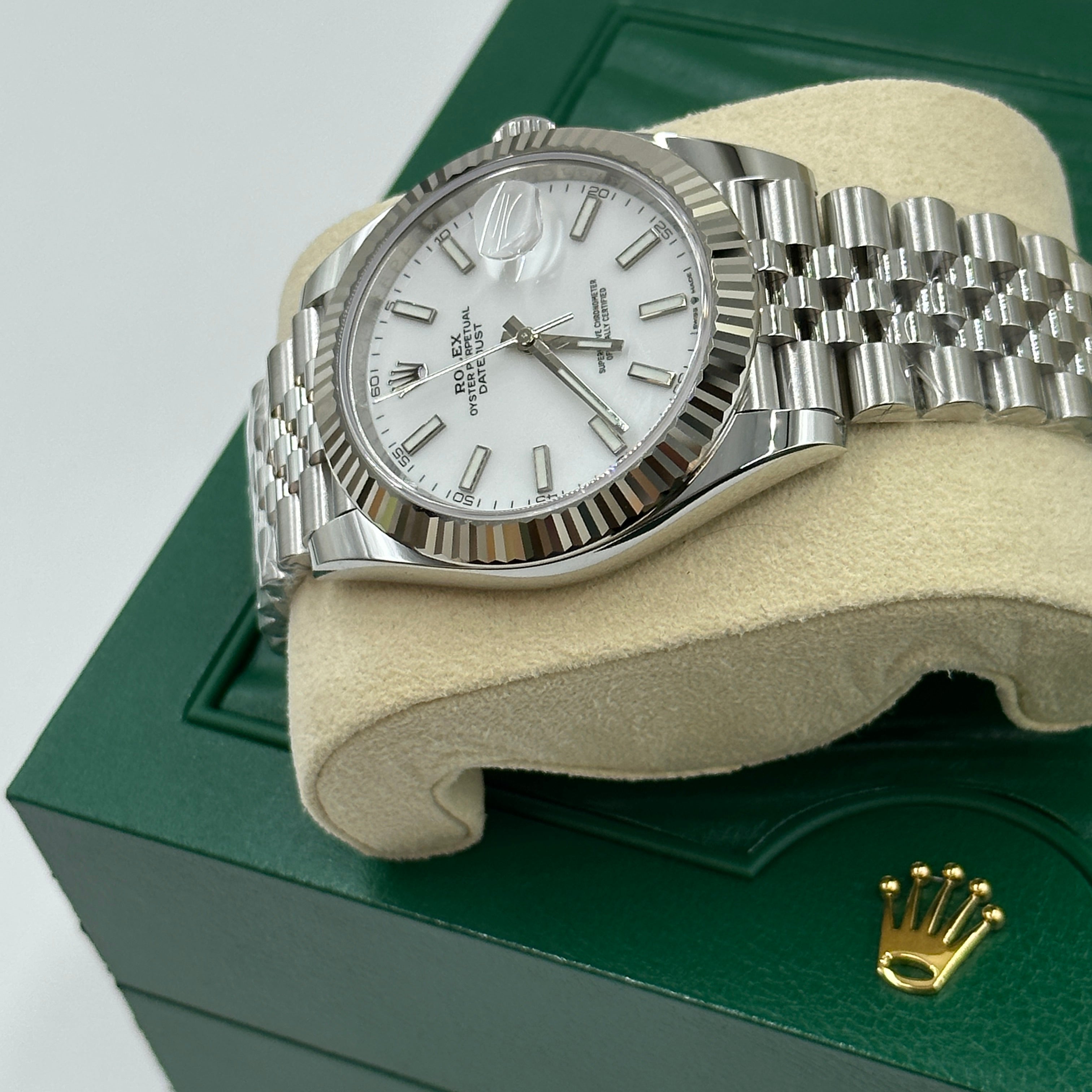 Rolex Datejust 41 126334 Weißer Index Jubilee 2025
